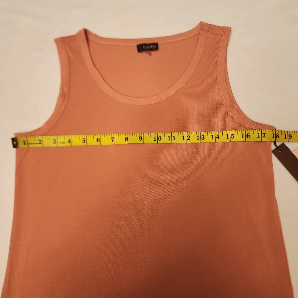 Crosby Dusty Rose Stretch Tank Top - Picture 5 of 9